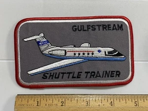 Parche bordado Gulfstream Shuttle Trainer NASA vehículo de entrenamiento avión - Imagen 1 de 3