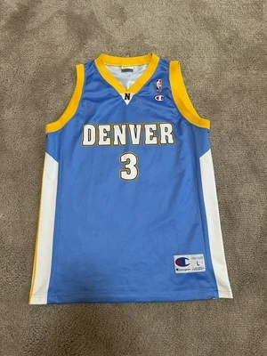 Denver Nuggets #3 Allen Iverson Talla S Campeón Camiseta Baloncesto Camiseta Kit Talla L Foto 1 de 4