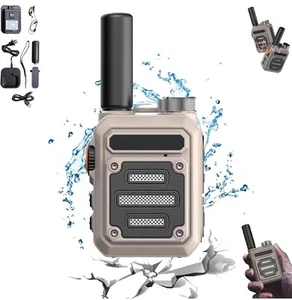 Professional FM Transceiver Two Way Radio Beige 5000km Connection Range. - Picture 1 of 14