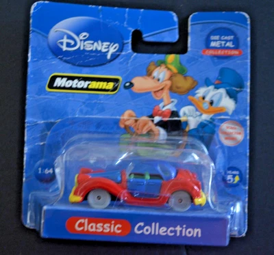 disney motorama классическая коллекция литая под давлением 1:64 Uncle Scrooge Mc Duck ЧИТАЙТЕ - Изображение 1 из 4