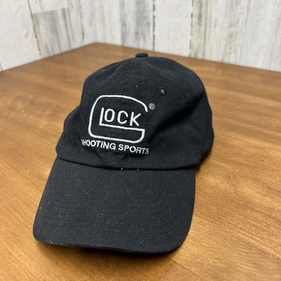 Gorra Glock Negra Tiro Deportes Correa Ajustable Armas de Fuego Pistola Rango Foto 1 de 4