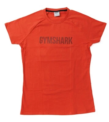 Camiseta Gymshark Mujer Grande Atletismo Entrenamiento Rendimiento Deletreo a Ciego Foto 1 de 4