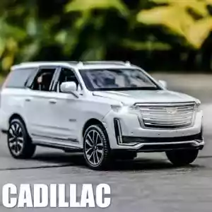 1:32 Cadillac Escalade Cars Modelli Giocattoli Pneumatici in Gomma Veicoli in Miniatura con... - Foto 1 di 27