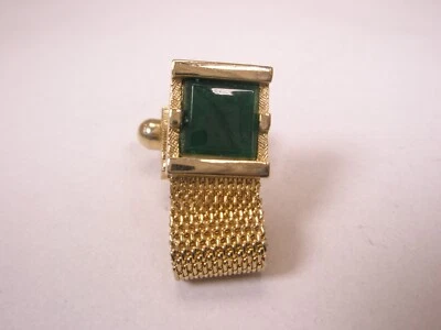 ÚNICO gemelo vintage envolvente de vidrio verde repuesto perdido/roto zo55 Foto 1 de 4