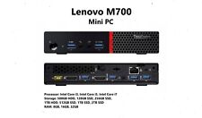 Lenovo ThinkCentre M700 Mini IntelCore i7-6th gen 2TB SSD 32GB RAM Windows 11 PC