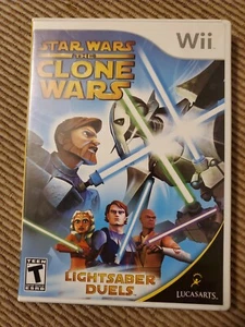 Star Wars: The Clone Wars Lightsaber Duels (Nintendo Wii, 2008) - Picture 1 of 8