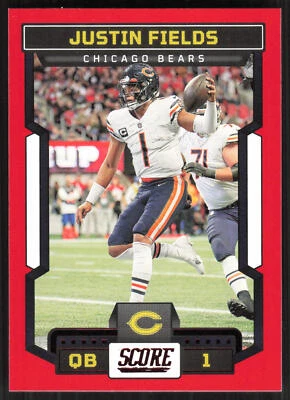 Justin Fields, 2023 Score, #99, Chicago Bears, - Image 1 of 2