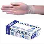 2 X Lincon Vinyl Examination Gloves Disposable Low Powder Small Clear 100/Box