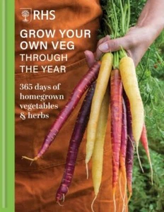 RHS Grow Your Own Veg Through the Year by Royal Horticultural Society Hardback - Picture 1 of 1