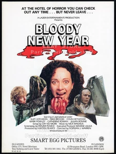 BLOODY NEW YEAR__Original 1987 Trade AD / Poster__Nikki Brooks__Norman J. Warren - Bild 1 von 1