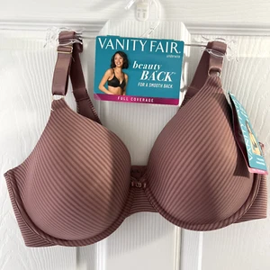 NEW Vanity Fair Beauty Back Bra 38D Premplmstr 75345 NWT - Picture 1 of 5
