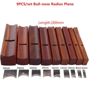9pc Wood Hollow Hand Plane kits, Carpenter Woodworking Concave planer - Picture 1 of 2