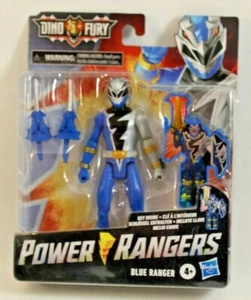 Power Rangers Dino Fury Blue Ranger Actionfigur 2021 Hasbro In Hand US - NEU - Bild 1 von 5