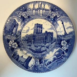 Vintage - West Point Dinner Plate - Transferware - Staffordshire/Jonroth - 10” - Picture 1 of 10