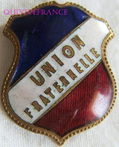 BG7011 - Tricolor Badge - Fraternal Union - Picture 1 of 2