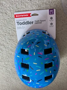 SCHWINN SUNBURST TODDLER MULTI SPORT BIKE HELMET BRAND NEW AGES 3-5 RETAIL $ 30 - Picture 1 of 2
