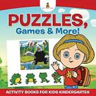 Puzzles, Games & More! Activity Books For Kids Kinderga - Paperback NEW Baby Pro