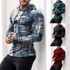 Pullover Men Hoodies Tops Activewear Breathable Hoodies Jumper Long Sleeve