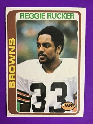 1978 Topps Football card # 473 Reggie Rucker   NM/MT - Image 1 of 2