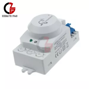 AC 220V 240V 5.8GHz Microwave Movement Sensor Motion Detector For Light Switch - Picture 1 of 6