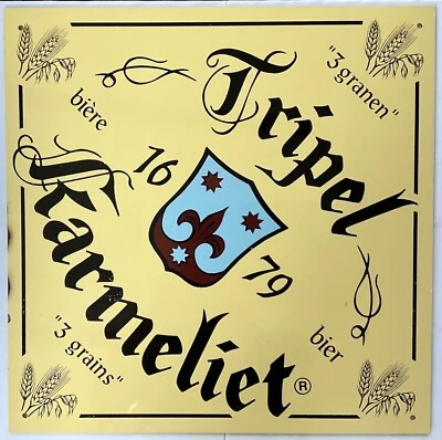 ANCIEN CARTON PUBLICITAIRE BUVEEZ LES BIÈRES WIELE’ANS CEUPPE BRUXELLES 1939 - Photo 1/4