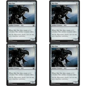 4 x MYR SIRE NM Elves vs Inventors MTG Grey - Artifact Com - Picture 1 of 1