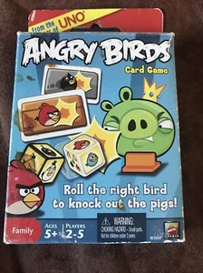 Mattel Boardgame Angry Birds Card Game Fair - Picture 1 of 2