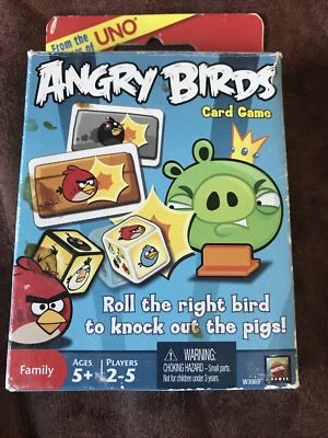 Mattel Boardgame Angry Birds Card Game Fair - Image 1 of 2
