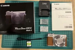 Canon PowerShot G9 X Mark II Silver Compact Digital Camera 3x IS Workable item - Picture 1 of 6