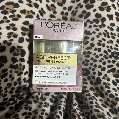 Crema hidratante L’Oréal Paris age perfect Cell Renewal tono rosado visiblemente más joven 1,7 Foto 1 de 2