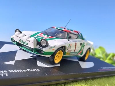 Monte-Carlo Rarry 1977 / Lancia Stratos HF / No1 / 1/43 Diecast / Diagostine - Image 1 of 4