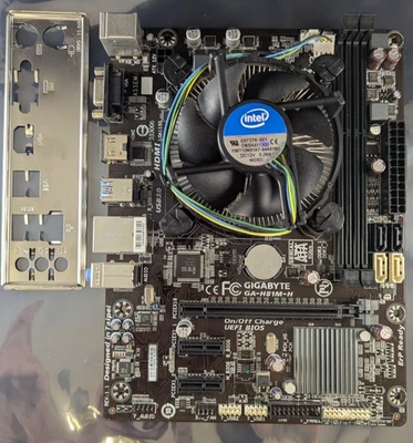 Gigabyte GA-H81M-H REV: 2.1 1150 Motherboard CPU i3 4150 Bundle - Image 1 of 4