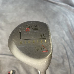 Men's Taylormade System 2 Midsize 9.5 Driver 1 RH Steel Shaft 43.5” - Picture 1 of 9