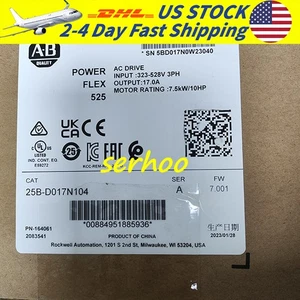 1 Stück NEU IM KARTON AB 25B-D017N104 Ser A Power Flex 525 AC Antrieb 7,5 kW 10 PS - Bild 1 von 6