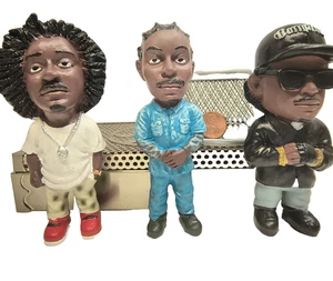 Resina Hecha a Mano Años 90 Hip Hop Legends easy-e snoop-dog y ludacris - Imagen 1 de 3