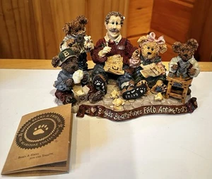Boyd’s Bear “Bearstones Fifth Anniversary”Figurine 1998 Limited Edition #6320 - Picture 1 of 4