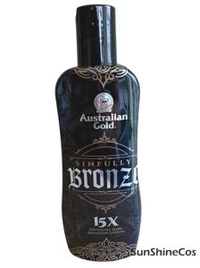 Australian Gold  Sinfully Bronze 15 X Lotion Solarium Kosmetik 250 ML - Bild 1 von 2