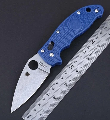Survival Hiking Army Military Police Combat Camping Pocket Knife Manix 2 Blue - Image 1 of 4