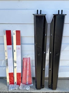 United Pacific 30" Black Spring-Loaded Mud Flap Hanger (Pair) - Bild 1 von 6
