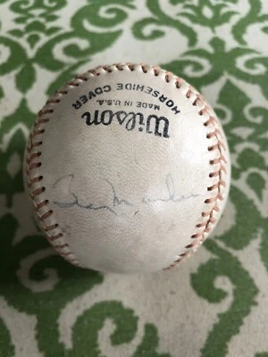 Vintage 1970s Billy Martin Signed Baseball JSA Yankees HOF - Image 1 of 4