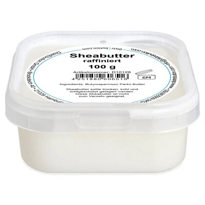 Sheabutter Raffiniert Vegan 100g Natürliche Kosmetik - Reine Shea Butter - Bild 1 von 4