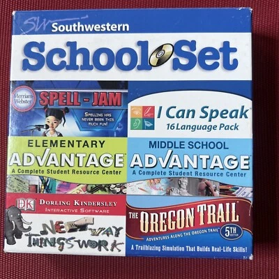 Southwestern Advantage School 6 CD Set MAC Windows  Homeschool The Learning Co. - Image 1 of 2