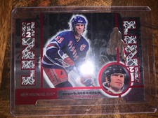 1997-98 DONRUSS  -Mark Messier -** LINE 2 LINE ** DIE-CUT -- RARE -- 184/250