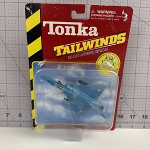 Tonka Tailwinds Mirage 2000C Die-cast Jet Fighter Aircraft Air Plane Blue Camo - Picture 1 of 6