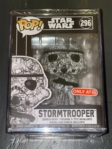Funko POP! Star Wars: Stormtrooper Futura Art Series - Target Excl 296 WOW - Imagen 1 de 5