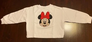 Felpa Disney Mickey and Friends taglia 5-6 anni 116 cm bambina girl bianca OVS - Foto 1 di 4