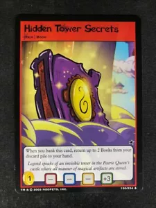Neopets TCG Torre Oculta Secretos 120/234 Juego Base Libro Poco Común - Imagen 1 de 2