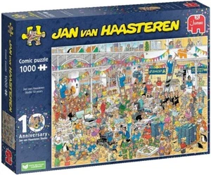 NEW Jumbo Jigsaw Puzzle 1000 Pieces 1110100028 Jan van Haasteren 10 Years Studio - Picture 1 of 2