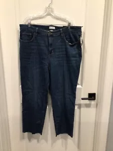 NWT AVA & VIV women 20 denim jeans skinny with stretch button zip beltloops pock - Picture 1 of 6