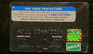 Discover Card Kreditkarte Exp 1999 cc504 - Bild 1 von 2